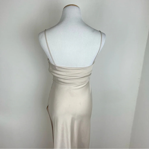 BHLDN Freya Satin Charmeuse Dress Anthropologie Size 2 - Picture 9 of 16
